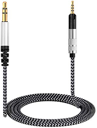 3,5 mm auf 2,5 mm Audiokabel kompatibel mit Sennheiser HD620S, HD599SE, HD599, HD598, HD598SE, HD598SR, HD560S, HD518 HD519 HD558 HD569 HD579 Headset Kopfhörerkabel Stereo Bass Audiokabel Länge 1,8 m