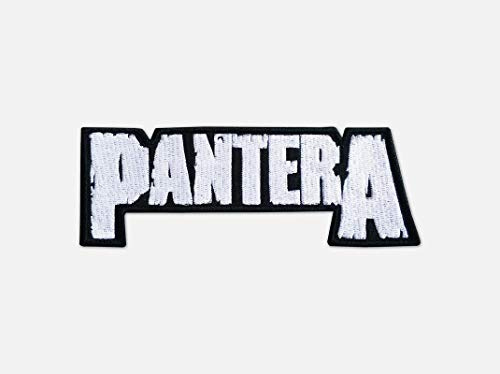 Aufgestickter Patch mit Pantera-Logo Groove Metal-Band Applique Souvenir Zubehör