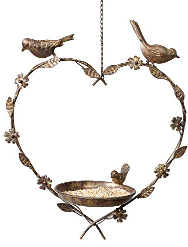 Hanging Bird Feeder Dish Garden Bird Feeding Station Spring Anniversary Wedding Easter Garden Gift Idea