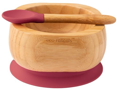 RASCALS BOL Bamboo Eco Löffel Bowl, Jugend Unisex, Braun, Einheitsgröße