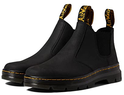 Dr. Martens Unisex Chelsea Boot, Black Pit Quarter, 12 US Men