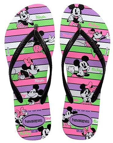 Havaianas Girl's HAV. Slim Disney Flip-Flop, Prisma Purple, 44/45 EU
