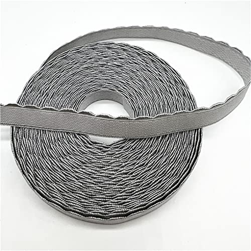 5 Yards/lotto 10 Millimetri Mezzaluna Pizzo Nastro Elastico Piegare Su Fascia Elastica per Cucire Pizzo Trim Vita Abbigliamento Accessorio