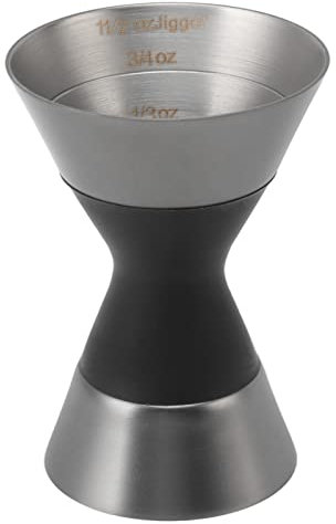 Drink Jigger, Jigger Cocktail Bifacciale in Acciaio Inox Professionale per Bar (#4)