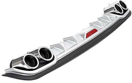 Heckdiffusor Heckstoßstange für Audi A3 A4 A5 A6 A7 A7 A8 Q3 Q5 Q7 RS5 RS6 RS7 S3 S4 TT,Heckdiffusor Heckspoiler Stoßstange Schützen Abdeckung Zubehör