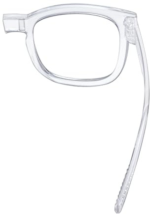 Eyekepper (Must Buy Both Eye) Metalless Reading Glasses Different Strength Each Eye Transparent-Right Eye+1.75