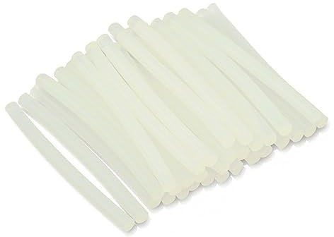 TOKIDNY 50pezzi Colla Calda Termofusibile Stick Per Artigianato Riparazioni e Hobbistica Adatti Tessuti