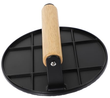 GLEAVI Presse à Hamburger Presse à Galettes Outil De Cuisine pour Écraser Steaks Hachés Alliage Aluminium Moule Pratique pour Préparer des Steaks Hachés