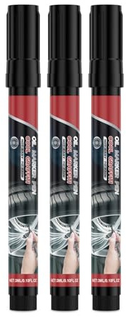 BUBEFSKD Penna Verniciatura Per Pneumatici Auto Pneumatico Bianco Marcatore Impermeabile Carattere Auto Offrire Marcature Permanenti