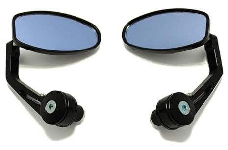 Per Triumph Per Street Per Triple 675 765 R Per RS ​​ Per Moto 2 Pezzi Specchietti Per Estremità Da 7/8 Antiriflesso Specchietti Moto Manubrio