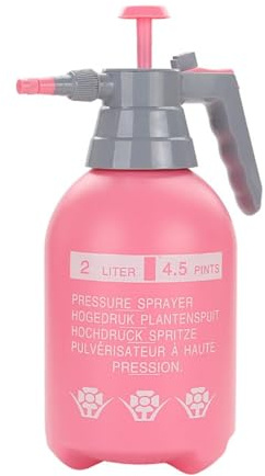 osiuujkw Pulverizador Manual de jardín de 15 l, Bomba Manual, pulverizador Agua a presión, para jardinería en Interiores y Exteriores, Ligero, para Mantenimiento Jardines y césped, así para