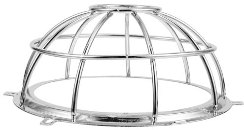 WESIEVYA Copertura Protettiva Rilevatore Allarme Antincendio in Metallo, Staffa di Allarme Antincendio Protezione Sensori, Resistente e Versatile per Uso Industriale, Commerciale