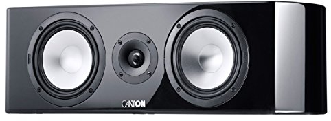 Canton Vento 858.2 2,5-Wege Centerlautsprecher (120/200 Watt) schwarz hochglanz (stück)
