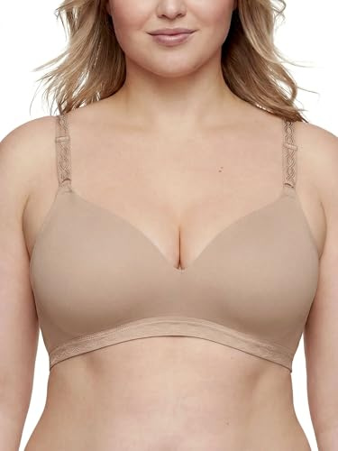 Warner's womens Cloud 9 Super Soft Wireless Lightly Lined Comfort 1269 bras, Toasted Almond, 36A US