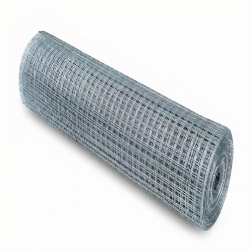 BOBINA MALLA GALV. METÁLICA 13X13-1X25M