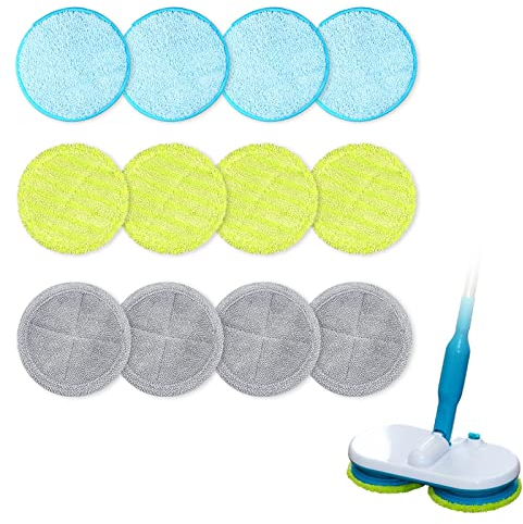 16 cm Microfibre Pads Suitable for Hurricane Floating Mop M30457