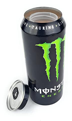 Monster Diversion Safe Stash Can Multicolor
