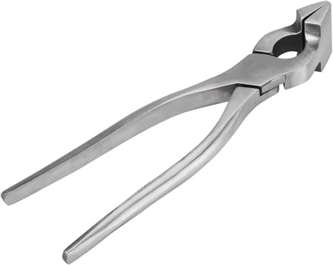 Leathercraft Leather Edge Trimming Press, Flattening Pliers, Bag Belt Clamp, Leather Working Tools and Accessories, Leather Edge Finisher