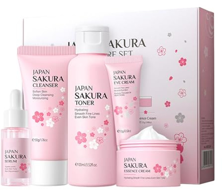 Ensemble De Soins De La Peau, Set Produit De Soins Pour Le Visage, Kit De Soins Hydratants Pour La Peau Du Visage, Ensemble De Soins Du Visage, Kit Hydratant Pour Femmes Filles