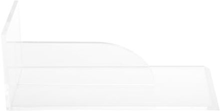 PHENOFICE Cake Scraper and Acrylic Buttercream Smoother 22x10x8cm Baking Tool for Fondant and Pastry Decoration Cake Smoothing Tool for Home and Professional Bakers