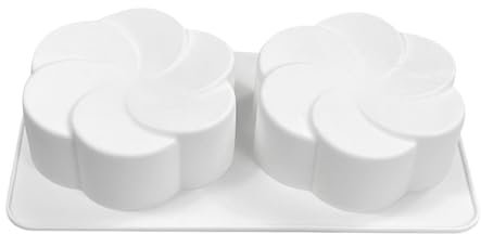 Silikon-Blumen-Plätzchenformen, flexible Blumen-Silikon-Mousses-Kuchenformen für einfaches Entformen und effektive Nutzung