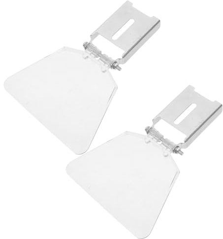 Operitacx Protective Glasses Dust Plate Bench Guard Shield Eye Shield for Grinding Dust Cover Safety Glasses