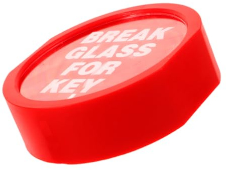 HORIALENCE Scatola Di Sicurezza Per Chiavi Da Muro Contenitore Per Chiavi Di Emergenza Design Compatto Per Interni Ed Esterni Accesso Rapido Situazioni Critiche Realizzata Materiali