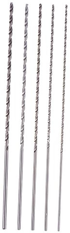 DIYEAH 2 Series Juego De Brocas Carburo Perforar Bits Brocas Extra Largas Brote De Perforación Brocas De Acero Para Metal Duro Broca Plata Acero De Alta Velocidad 5 Piezas