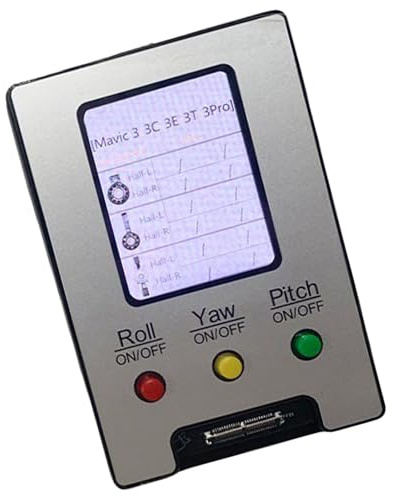 Tablero de prueba de motor para calibración de pasos de rodillo de guiñada AD28 Comprobador de motor para probador de cardanes 3/3E/3Pro