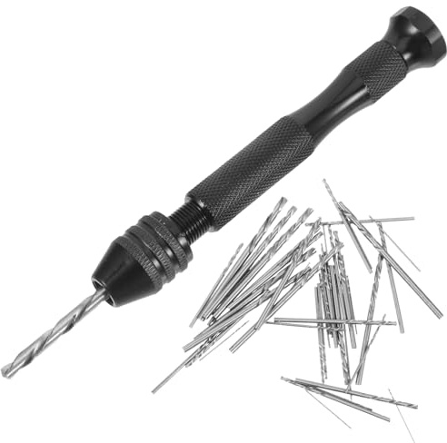 FUTUREORYY Brocas Helicoidales Manuales Para Modelos y Manualidades Con Taladro Manual De Metal Para Diy y Herramientas De Precisión