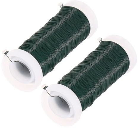 Toddmomy 2 Rollos Alambre Flexible para Plantas De Jardín Alambre para Plantas Bridas Flexibles para Jardín Herramienta para Fijar Ramas Correa De Fijación DIY
