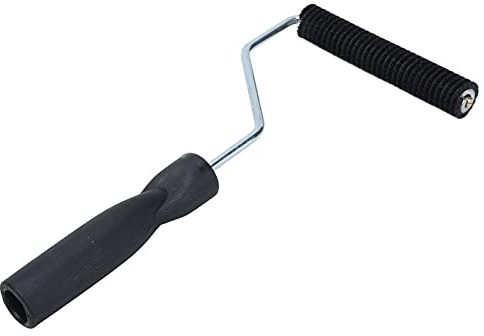 Fockety Accessoire en Fibre de Verre Rouleau en Alliage D'aluminium pour Une Fibre de Verre de Meilleure qualité, Outil de Roulement 22 X 125 Mm pour Le Renforcement, Conception Légère, pour la