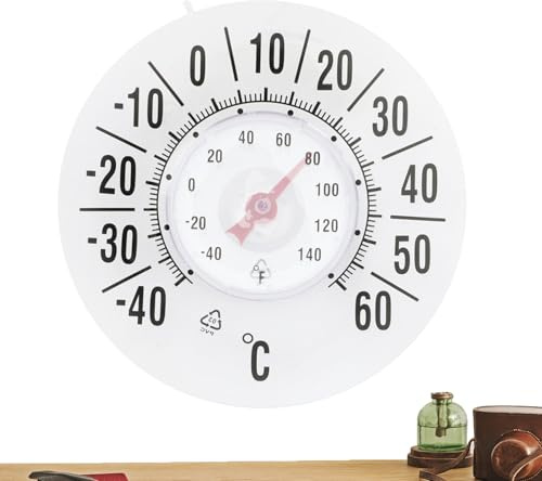 Medidor De Temperatura Para Interiores Y Exteriores Analógica Impermeable