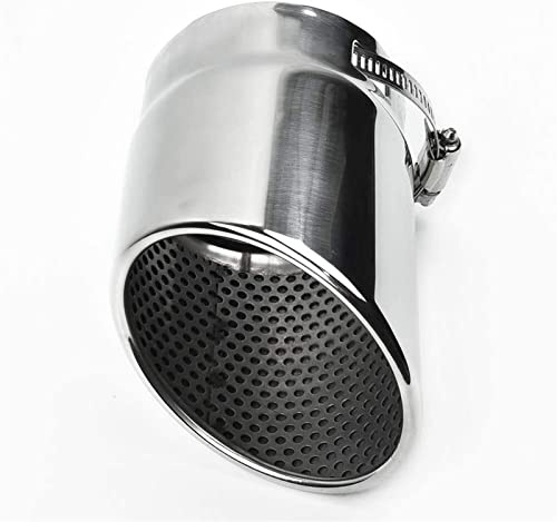 Terminale Scarico Per Jeep Wrangler JL 2018. Auto Tailpipe 1 PZ Silenziatori Scarico Posteriore Suggerimento Tubi Finali Acciaio Inossidabile Dissolvenza Argento