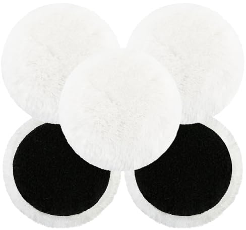 TIHNY Polerpads för borrmaskin, 5-pack 125 mm, syntetull | 5 st 125 mm i syntetull; för vaxning, polering och glaze; för bil och möbler; används med borrmaskin.