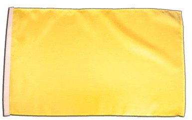 Fahne Flagge Einfarbig Gelb 30 x 45 cm