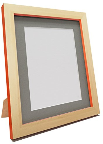 FRAMES BY POST Magnus Bilderrahmen, recycelter Kunststoff, Buche/Orange, 50,8 x 40,6 cm, Bildgröße 40,6 x 30,5 cm