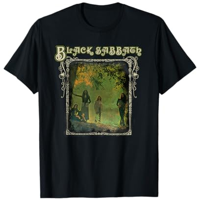 Black Sabbath Official Trees Photo Framed T-shirt T-Shirt