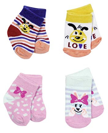 BABY Born 831755 Socken 2x, 43 cm, Farbe nicht frei wählbar