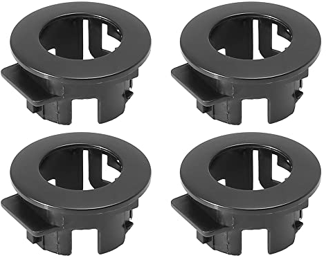 X AUTOHAUX 4Stk.Parksensor Halterung Auto Sensorhalter 89348-28100-C0 schwarz