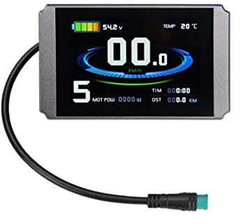 windmeile | Afficheur KT-LCD8H avec Nouvelle Interface, étanche, Nouvelle Interface utilisateur, écran LCD, éclairé, Multifonctionnel, E-Bike, Pedelec, 24V/36V/48V