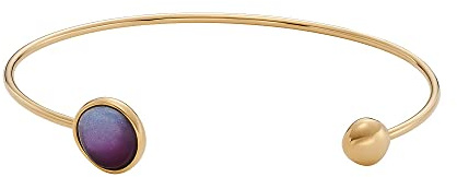 Skagen Armband Für Frauen Sea Glass, Länge: 165mm, Breite: 10.8mm Gold-Edelstahl-Armband, SKJ1688710
