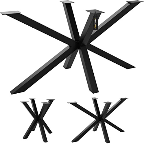 MetaloPro Möbelbeine Dfrj 1hnk – Hochwertiges Metall | Hochwertiges Metall, ideal für Tischbau und Sofabau, modernes design, einfache montage, vielseitiger einsatz, stabiles