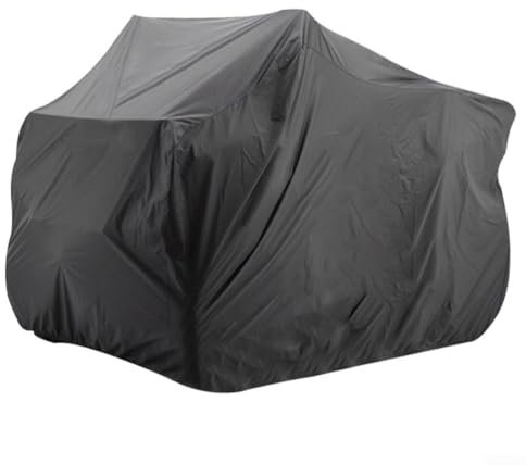 DAZZLEEX ATV Cover, 190T Oxford Cloth ATV Rain Cover Snow UV Protection Quad Bike Cover Rainproof Dustproof Snowproof(145 * 85 * 98cm)