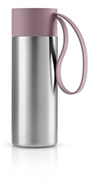 Eva Solo | to-Go-Becher 12oz | Doppelwandiger Thermobecher mit Vakuum | Dänisches Design, Funktionalität und Qualität | Nordische Rose