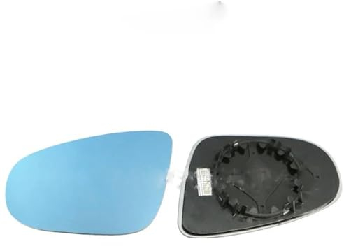 Außenspiegel Spiegelglas Auto Rückspiegel Seite Spiegel Blau Glas Objektiv Mit Weitwinkel Ansicht Anti-Glare Heizung Für VW Für Golf 4/6/7/8 MK 6/7 Außenspiegel Glas (Color : For 6)