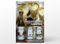 MONIN Premium Sugar Free, Gift Set, 3 x 25cl sugar free coffee syrups including 3 pumps; 1 x Caramel; 1 x Vanilla; 1 x Hazelnut; Hot or Iced beverages