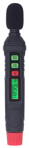 Schallpegelmessgerät 30 Bis 130 DB HT64 SPL-Messgerät Digitales Dezibel-Messgerät Präzise Messwerte Lärm-Schalldruckpegelmessgerät für Zuhause, Fabrik, Klassenzimmer