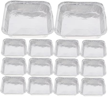TOGEVAL 30pezzi Teglie Alluminio Usa e Getta Pani Da Forno Per Dolci e Pane Confezione Pratica Per Cottura e Conservazione Design Per Risultati Uniformi e Costanti