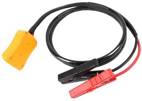 MotorMinds Cavi Booster Isolati, Cavi Jumper con Adattatore per Batteria 20 V 6ft 8awg Batteria Portatile Morsetti di Avviamento Jumper